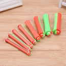 80pcs/set DIY Cold Perm Rod Salon Hair Roller Curling Curler Rubber Band