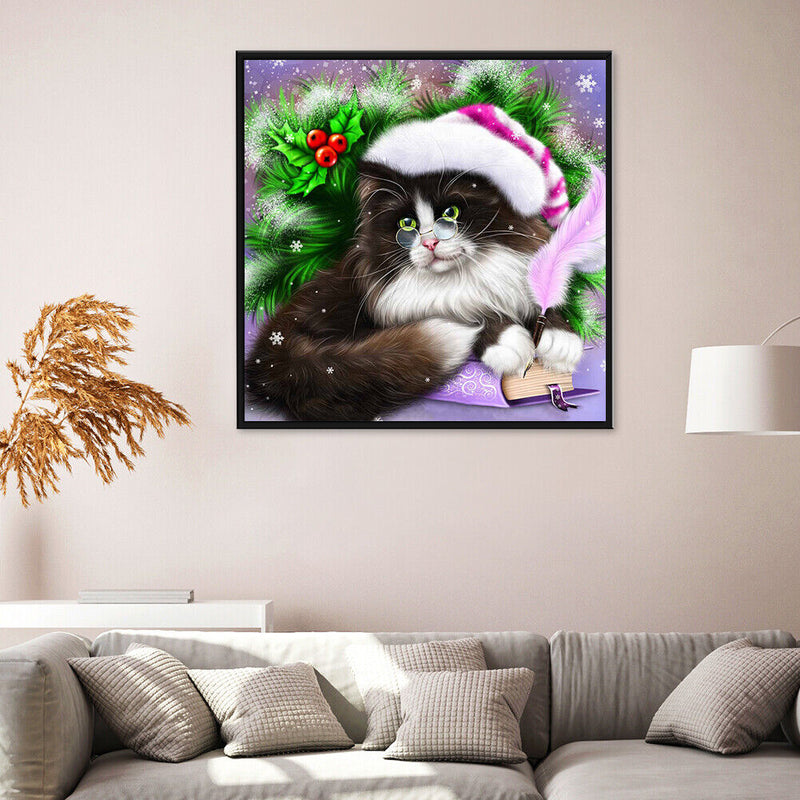 Christmas 5D DIY Full Round Drill Diamond Painting ?Craft Kits (Cat3-W541)