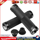 1 Pair GUB Bicycle Handlebar Grip Lock Rubber Bike Anti-slip Grips (Black) Newly