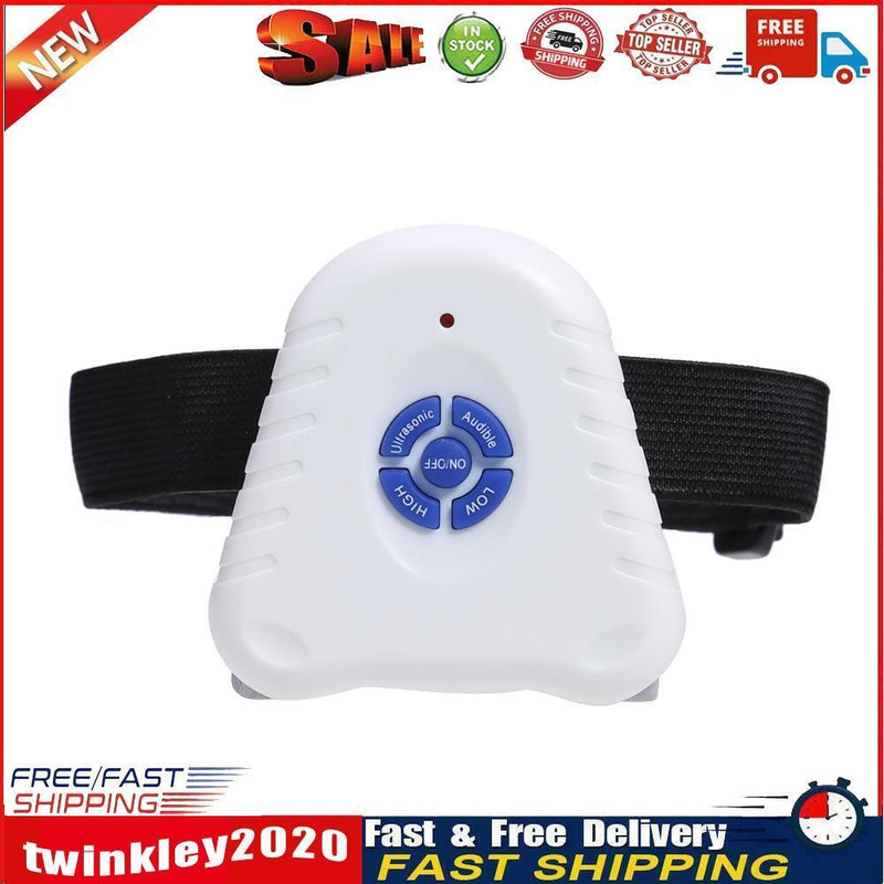 Ultrasonic Anti Barking Control Collar Adjustable Stretch Dog Training Newly