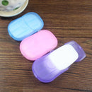 20pcs/Box Disposable Soap Papers, Portable, Travel, Handwashing