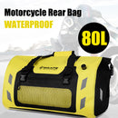 SULAITE Waterproof Motorcycle Tail Bag Rear Seat Riding Backpack (Yellow)