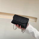 Fashion Shiny Sequins Clutch Evening Bag Sparkling Women Chain Crossbody Handbag