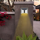Warm White 4 LED Solar Lights Waterproof Wall Stair Lamp for Security