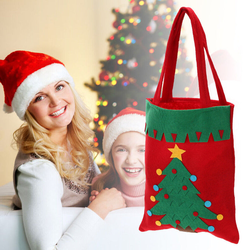 Christmas Decor Candy Bags Book Holder Xmas Gift Pockets (Snowman)