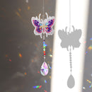Crystal Diamond Angel Tears Catching Light Hanging Wind Chimes Decor (A) Newly