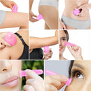 4pcs Vacuum Cupping Can Massage Cupping Apparatus Set Health Care (Pink) Newly