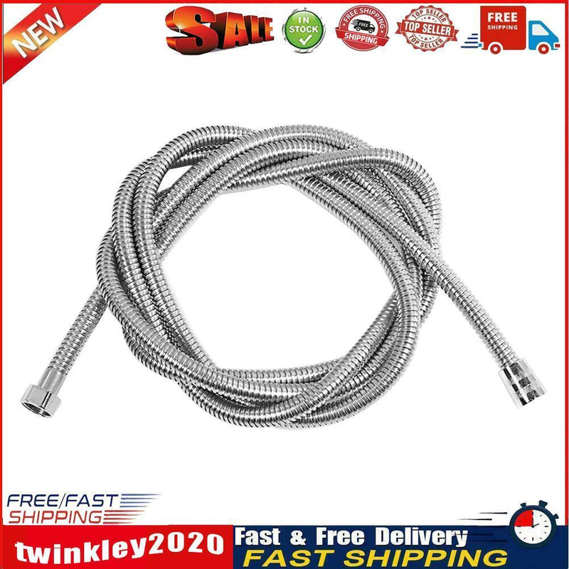 1.2m Stainless Steel Shower Hose Explosion-proof Tube Plumbing Hoses (B) Newly