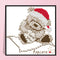 Cartoon Christmas Series 14CT Stamped Cross Stitch DIY Embroidery (K703) Newly