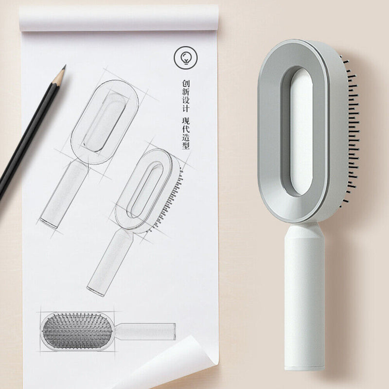 Airbag Comb Hollowing Out Curly Comb Relaxing Elastic Curly Comb Hair Home Salon