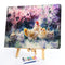 Paint by Number Kit Canvas Oil Drawing Chicken Bushes for Handicraft Enthus