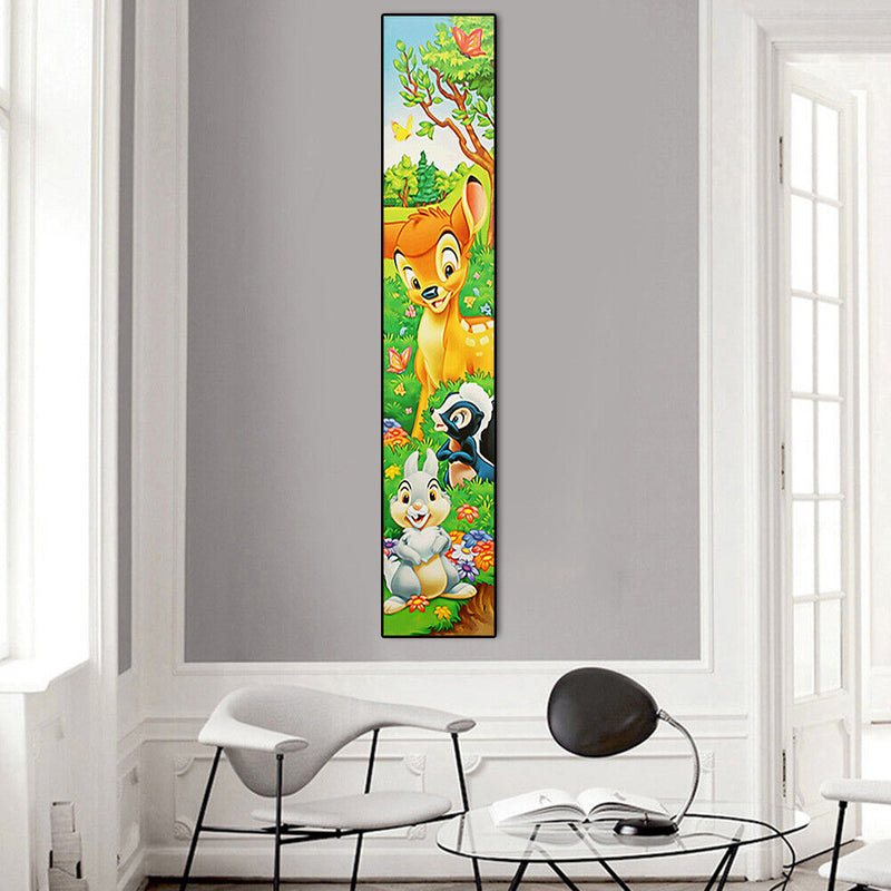 5D Full Round Animal Diamond Painting DIY Rhinestone Picture Needlework Dec