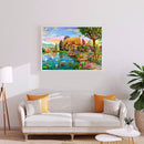 Country House Farmhouse Daily Diamond Painting Kits Full Round Drill Wall Decor