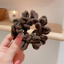 Tools For Girls Soft Rubber Bands Scrunchie Elastic Hair Bands Ponytail Holder