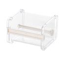 2pcs/Set Tape Dispenser Desktop Tape Cutter+Hollow DIY Photo Album Template