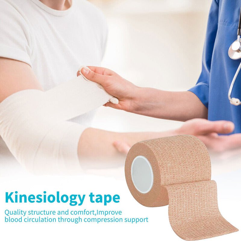 Breathable Sports Wrist Protector Tape Self Adhesive Elastic Hand Joint Ban