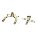2pc Brass Bridge Head Pool Cue Stick Frame Pole for Snooker Billards 9 Ball