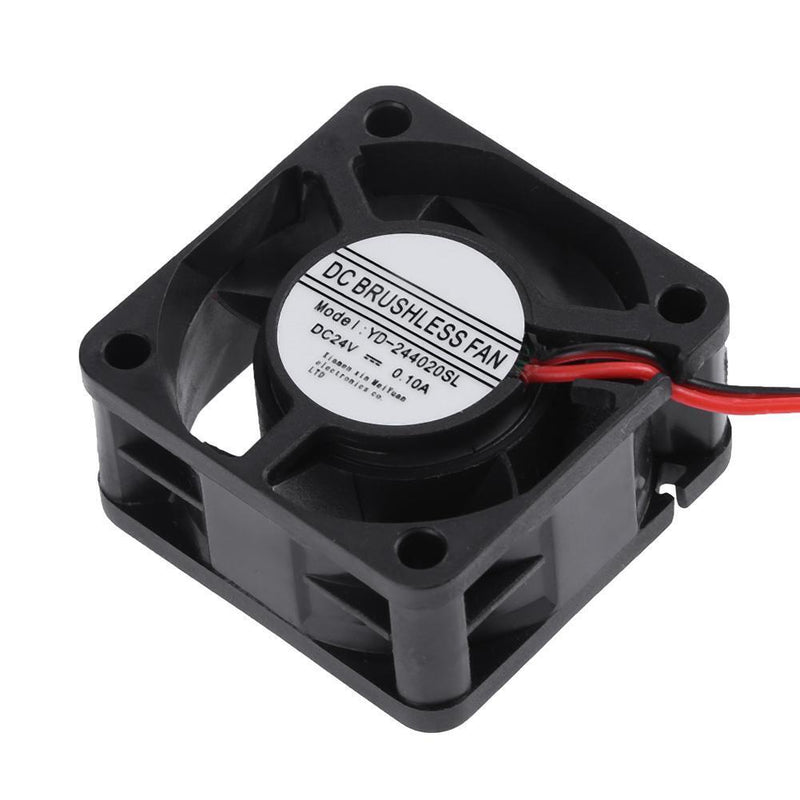 Waterproof YD-244020SL 24V 40x40x20mm Low Noise Brushless DC Cooling Fan Newly