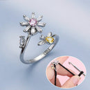 Knitting Tools Yarn Guides Thimble Ring Crown Knitting Loop Crochet Finger Wear