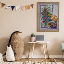 Diamond Painting Kit 5D Special Shaped DIY Color Flowers Art Rhinestone Pictu