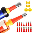 Caulking Caulk Nozzle Applicator with Base Kits Sealant Finishing Tools Newly