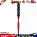 Anti Static Curly Hair Comb Boar Bristle Rolling Round Hair Styling (15mm) Newly