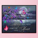 Full Cross Stitch Art Paint 11CT Counted Butterfly Embroidery Wall Ornament Kit