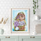 DIY Animal Partial Special Shape Drill Diamond Painting Picture Decor Handmade
