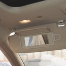 Car Sun Visor Shade Mirror Cover for Benz S-Class W220 (Silica Beige Left)