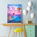 40x50cm Balloon Valley Painting By Numbers DIY Picture Hand Painted Craft