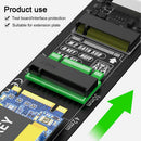 M.2 SSD PCIE Expansion Card Computer Riser Adapter M.2 NVMe SSD NGFF to B/M Key