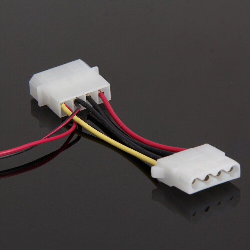 12cm 120mm RED LED 12V 4Pin Computer PC Case Cooler CPU Cooling LED Fan Newly