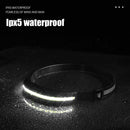 Cob LED Flashlight Waterproof Head Torch Portable Reflective for Running Cycling