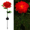 #A Solar Peony Flower Light LED Lawn Lamp Waterproof Outdoor Patio Decorative La