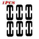 Car Locking Clip Metal Safety Seat Belt Adjuster Steel Flexible F9T8