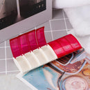 7 Days Pill Case 7 Grids Mini Medicine Splitter Tablet Storage Box (Red)