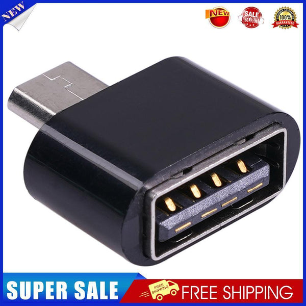 Micro USB Cable Adapter USB 2.0 to USB OTG Converter for Mouse (Black 1pc)