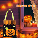 Halloween Non-woven Candy Bags Trick or Treat Tote Party Decor (Pumpkin)