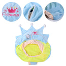 Baby Sofa Support Seat Cover Learning To Sit Chair Case No Filler (Blue) Newly