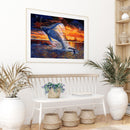 Whale Jumping out Water Oil Paint By Numbers Kit DIY Acrylic Painting Art
