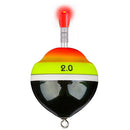 2pcs Outdoor Bobber Lamp Electronic Fishing Float Buoy Tail Light Fishing Gea