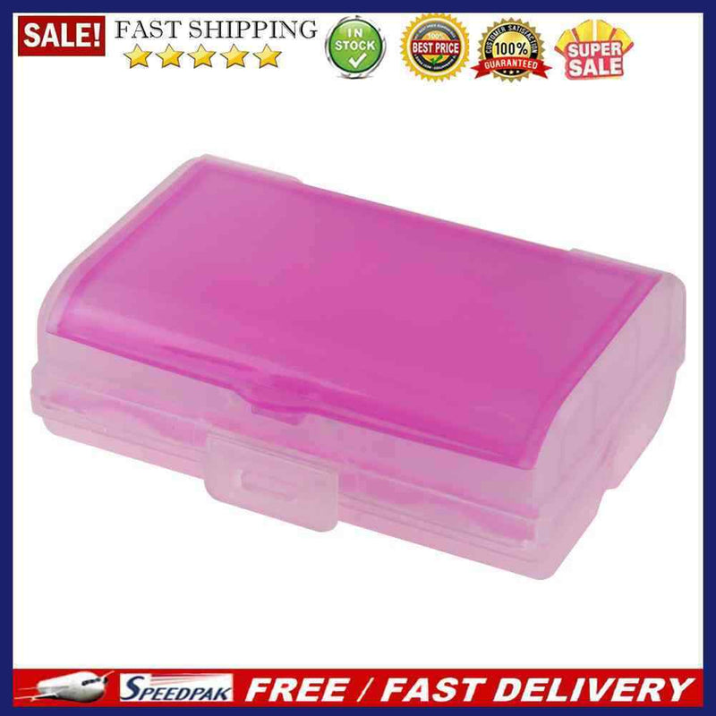 5pcs Travel Tablet Medicine Dual Layer 6 Compartments Dispenser Box(Pink)