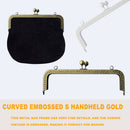 Beads Wallet Metal Handle Frame Purse Clutch Kiss Clasp Lock Handbag Accessor