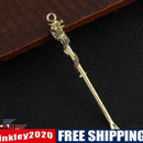 Portable Brass Ear Wax Pickers Keychain Pendant Ear Picks Spoon Curette (H)