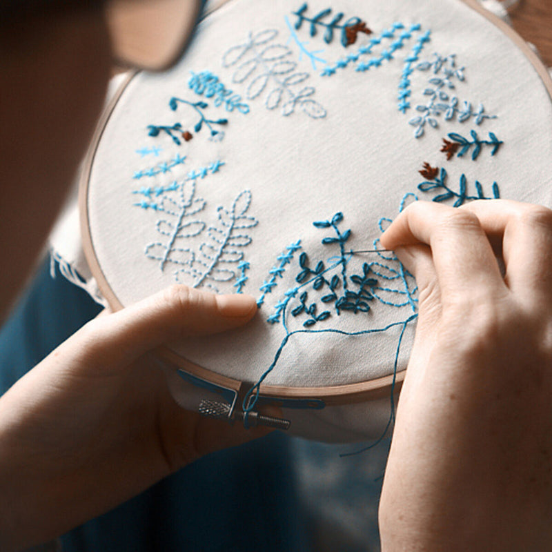 Embroidery Hoops Set 10 Pieces 3 inch Cross Stitch Hoop Ring for Art Craft Newly
