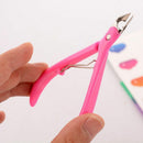 Toe Finger  Scissors Nail Art Cuticle Nipper Cutter Manicure Pedicure Tool