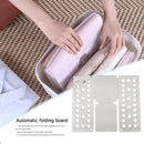 Laundry Folding Board Kids Adjustable Clothes Holder Organzier (White) Newly