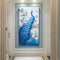 Frameless Oil Paint By Numbers DIY Peafowl Picture Craft Kit for Living Room