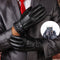 Winter Warm Men Accessories Touch Screen Leather Gloves Full Finger Mittens