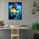 Full Drill Round Diamond Painting DIY Lord Jesus Mosaic Kit for Bead Art